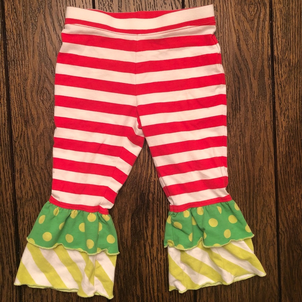 2T girls Christmas pants